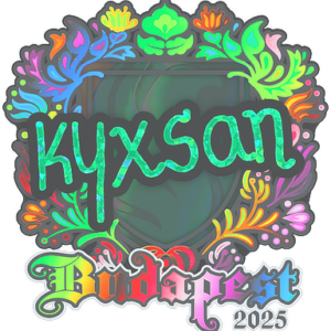 Sticker | kyxsan (Holo) | Budapest 2025