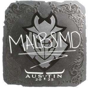 Sticker | malbsMd (Foil) | Austin 2025