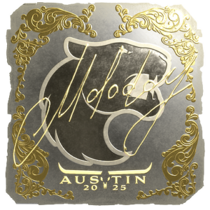 Sticker | molodoy (Gold) | Austin 2025