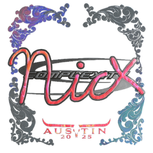 Sticker | nicx (Holo) | Austin 2025
