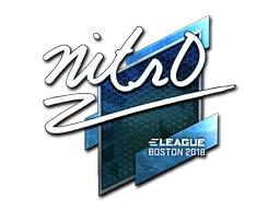 Sticker | nitr0 (Foil) | Boston 2018