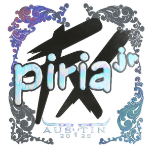 Sticker | piriajr (Holo) | Austin 2025