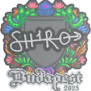 Sticker | sh1ro (Embroidered) | Budapest 2025