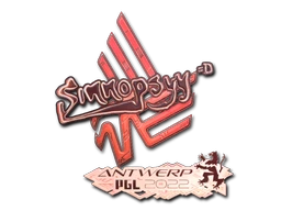 Sticker | sinnopsyy (Holo) | Antwerp 2022