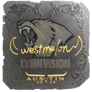 Sticker | westmelon (Foil) | Austin 2025
