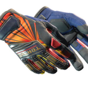 ★ Specialist Gloves | Sunburst (Minimal Wear)