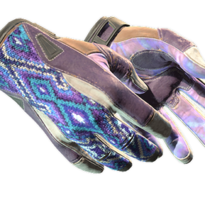 ★ Sport Gloves | Violet Beadwork (Well-Worn)
