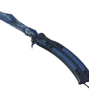 ★ StatTrak™ Butterfly Knife | Bright Water (Well-Worn)