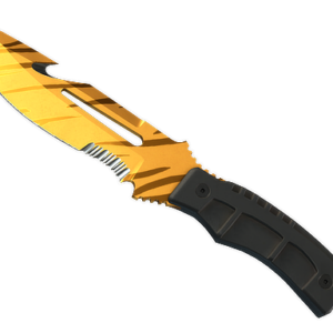 ★ StatTrak™ Survival Knife | Tiger Tooth (Minimal Wear)