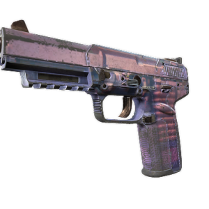 Five-SeveN | Dark Polymer (Battle-Scarred)
