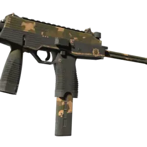 MP9 | Black Sand (Battle-Scarred)