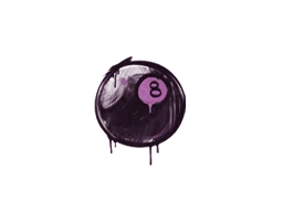 Sealed Graffiti | 8-Ball (Bazooka Pink)