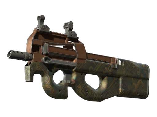 Souvenir P90 | Ancient Earth (Well-Worn)