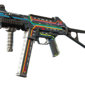 Souvenir UMP-45 | Late Night Transit (Well-Worn)