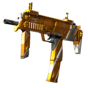 StatTrak™ MP7 | Amberline (Minimal Wear)