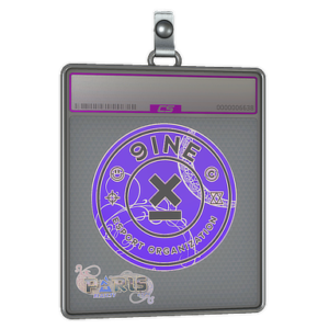 Sticker Slab | 9INE (Holo) | Paris 2023