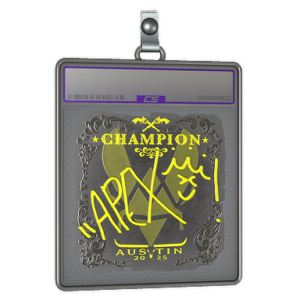 Sticker Slab | apEX (Foil, Champion) | Austin 2025