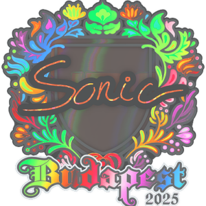 Sticker | Sonic (Holo) | Budapest 2025
