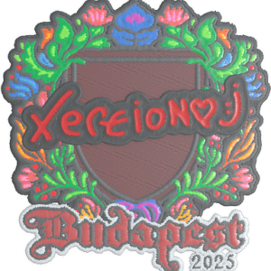 Sticker | xertioN (Embroidered) | Budapest 2025