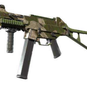 UMP-45 | Green Swirl (Well-Worn)