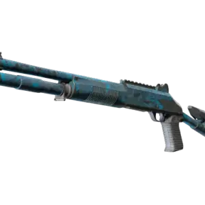 XM1014 | VariCamo Blue (Well-Worn)