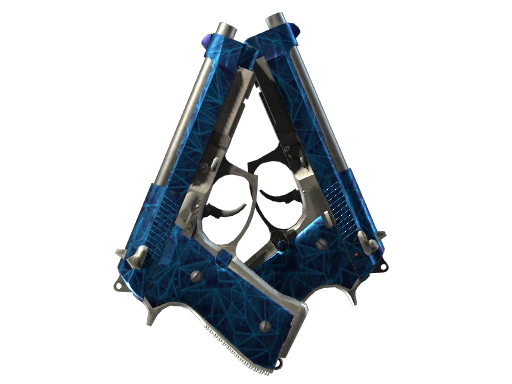 Dual Berettas | Cobalt Quartz (Factory New)