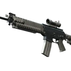 SG 553 | Damascus Steel (Well-Worn)