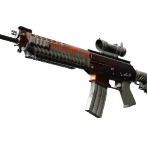 SG 553 | Danger Close (Battle-Scarred)