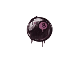 Sealed Graffiti | 8-Ball (Princess Pink)