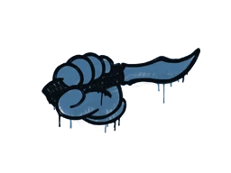 Sealed Graffiti | Backstab (Monarch Blue)