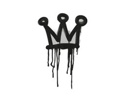 Sealed Graffiti | Little Crown (Shark White)