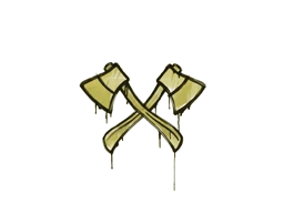 Sealed Graffiti | X-Axes (Tracer Yellow)