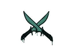 Sealed Graffiti | X-Knives (Frog Green)