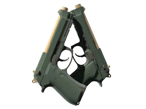Souvenir Dual Berettas | Contractor (Field-Tested)