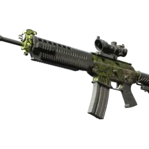 Souvenir SG 553 | Lush Ruins (Battle-Scarred)
