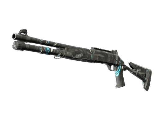 Souvenir XM1014 | Blue Tire (Minimal Wear)