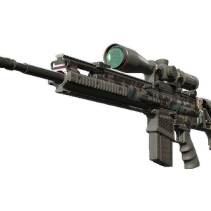 StatTrak™ SCAR-20 | Caged (Well-Worn)
