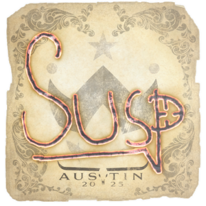 Sticker | susp | Austin 2025