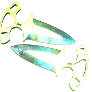 ★ StatTrak™ Shadow Daggers | Gamma Doppler Phase 4 (Factory New)