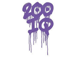 Sealed Graffiti | 200 IQ (Monster Purple)