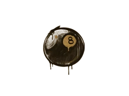 Sealed Graffiti | 8-Ball (Desert Amber)