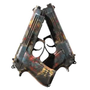 StatTrak™ Dual Berettas | Hideout (Field-Tested)