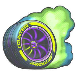 Sticker | Burnout (Lenticular)
