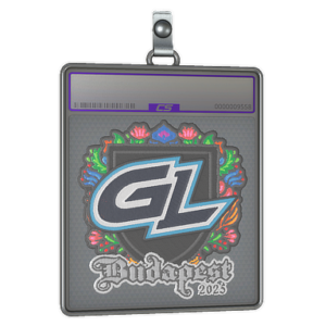 Sticker Slab | GamerLegion (Embroidered) | Budapest 2025