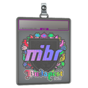 Sticker Slab | MIBR (Holo) | Budapest 2025