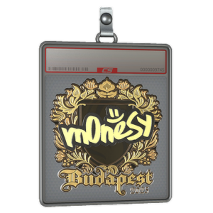 Sticker Slab | m0NESY (Gold) | Budapest 2025