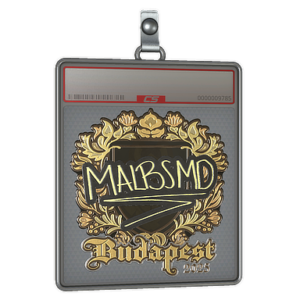 Sticker Slab | malbsMd (Gold) | Budapest 2025