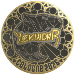 Sticker | YEKINDAR (Gold) | Cologne 2026