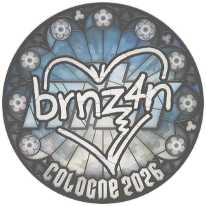 Sticker | brnz4n | Cologne 2026