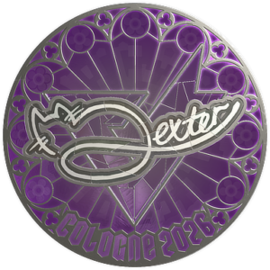 Sticker | dexter (Foil) | Cologne 2026